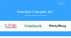 Desktop Screenshot of franchiseconceptsinc.com